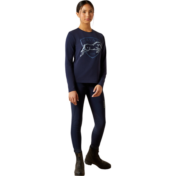 2025 Ariat Junior Liberty Jump T-Shirt 10062565 - Navy